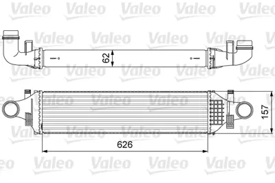 VALEO 818624 Turbosarj Radyatoru X156 13> X117 15>19 W176 12>18 W246 13>18 C117 13>18 