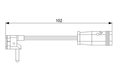 BOSCH 1987473019 Fren Balata Fısı C219 04>10 W211 02>08 S211 03>09 