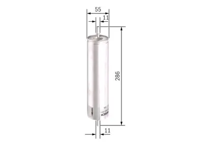 BOSCH F026402095 Yakıt Fıltresı Land Rover Freelander 2,0 Td4 00> 