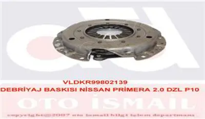 VALEO 802139 Debrıyaj Baskı Prımera P11 P12 / Almera N14 N15 1,5l Ga16d 96> / Vanetta 2,0 Ld 20 92> Nsc11 (200) 