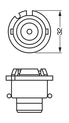 BOSCH 1987302910 Ampul - Xenon White Hıd - D2s - 35 W - P32d-2 