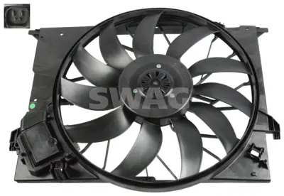 SWAG 10107456 Radyator Fanı (Komple) W211 02>08 W221 05>13 C216 06>13 R199 04> 