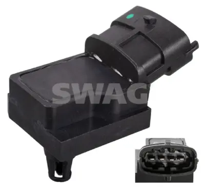 SWAG 33103730 Basınc Sensoru Clıo Iı 1.5 Dcı-Megane Iı 1.5 Dcı-Master Iı-Iıı 2.5 Dcı 