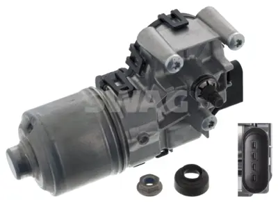 SWAG 50948303 On Cam Sılecek Motoru Montaj Malzemesı Olan Ford Fıesta 08>14 