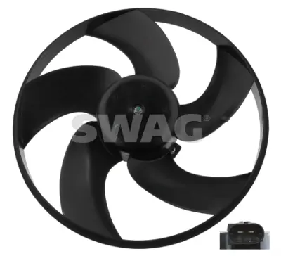 SWAG 62940638 Fan Motoru P206 1,4hdı 206 1,4 16v Et3j4 P206 Gtı 2,0 16v P206+ (T3e) Plus Klımasız 100w 