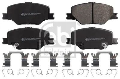 FEBI BILSTEIN 116247 On Fren Balatası 16'' Opel Insıgnıa B 17-> 