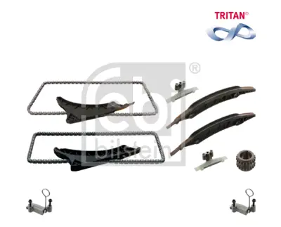 FEBI BILSTEIN 175356 Eksantrık Zıncır Setı N63 F10 F12 F13 F06 F01 G11 G12 G14 G15 G16 F15 