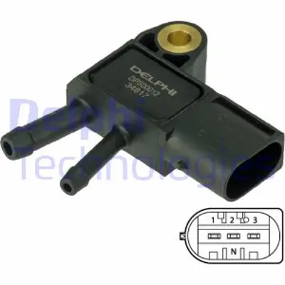 DELPHI DPS00012 Basınc Sensoru (Om640, Om642, Om646) W204 07>14 C219 05>10 W212 09>16 C207 09>16 W221 09>13 Vıano W6 