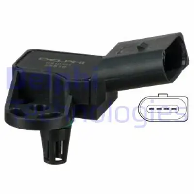 DELPHI PS10161 Fren Basınc Sensoru Golf 1.2 1.4 1.6 1.8 2.0 08> Jetta 1.2 1.4 2.0 05>passat 2.0 05>polo 1.6 Tdı 09> 