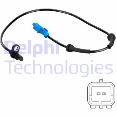 DELPHI SS20769 Abs Sensoru Arka C3 Iı C4 Cactus Ds3 