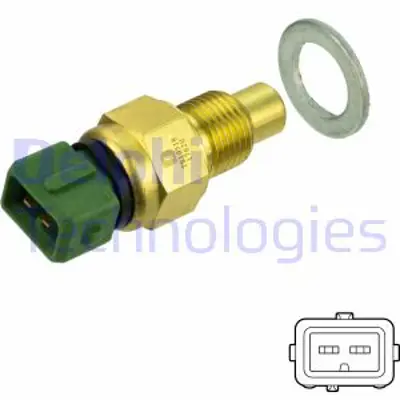 DELPHI TS10518 Hararet Musuru Partner Berlıngo P206 P306 Ym Xsara Iı Jumpy Expert Olcu: (14×125 48 Deg) Dw8 / Dw8b  