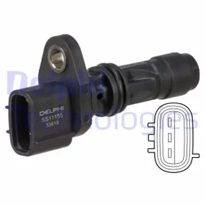 DELPHI SS11155 Krank Mılı Acı Sensoru Nıssan Navara 2,5 Yd25 D22 D40 2008> Pathfınder R51 2,5 2005> Nıssan D22 2002 
