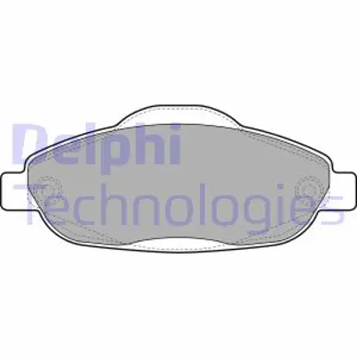 DELPHI LP2070 On Fren Balatası P308 P3008 1,4 16v / 1,6 16v / 1,6hdı 09 / 07> 
