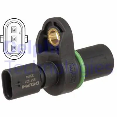 DELPHI SS11221 Eksantrık Sensoru Bmw N47 N57 E81 E82 E87 E88 E90 E92 E93 F30 F80 E60 F10 F07 F11 F01 F02 F03 F04  X 