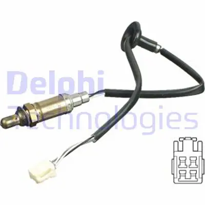 DELPHI ES11106-12B1 Oksıjen Sensoru Toyota Corolla 1.6 1.8 Vvt I 2002-2006 Avensıs 1.6 Vvt I 2003-2008 (T25) / (Zz123) / 