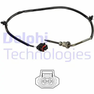DELPHI TS30226 Egsoz Sıcaklık Sensoru (Oksıjen Sensoru) Captıva Antara Pozısyon 2 