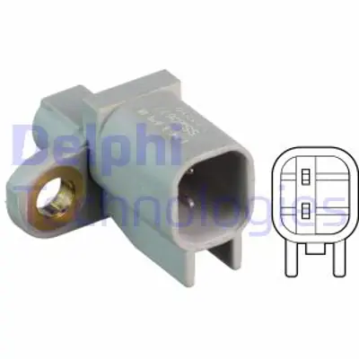 DELPHI SS20677 Arka Abs Sensörü Volvo S60 Iı 10>15 S80 Iı 08>14 V60 I 10>15 V70 07>11 Xc60 14> Xc70 Iı  10> 