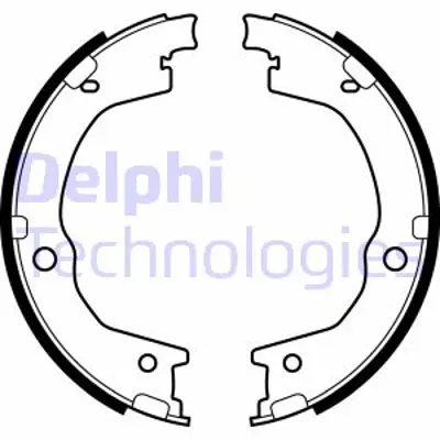 DELPHI LS2035 El Fren Balatası Honda Crv 01-07 Crv 12-> 