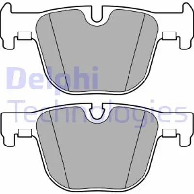 DELPHI LP2494 Fren Balatası Arka Bmw F30 F80 F31 F34 F32 F82 F36 