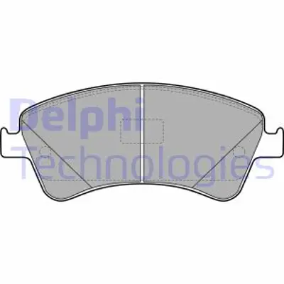 DELPHI LP2104 Fren Balatası On Toyota Avensıs 2009-> Verso 2010-> 