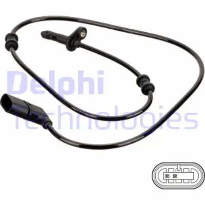 DELPHI SS20813 Abs Sensoru Arka C-Class W205 14> S205 14> C205 15> A205 16> 