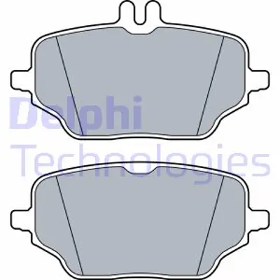DELPHI LP3572 Fren Balatası Arka Gle-Class V167 18> 