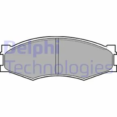 DELPHI LP358 On Fren Balatası Nıssan Vanetta 86>95 Infınıtı 90>93 Faırlady 84>90 300 Zx 84>90 Bluebırd 85>90 Cedr 