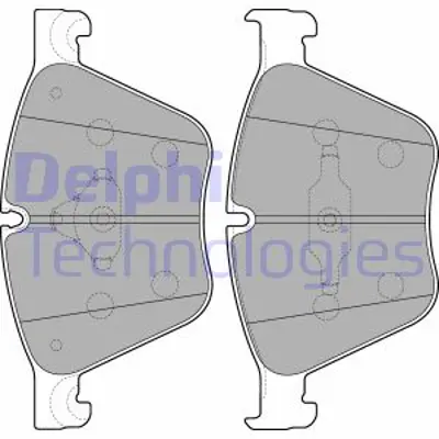 DELPHI LP2210 On Fren Balatası Bmw F01 E70 E71 F15 F01 E71 E72 