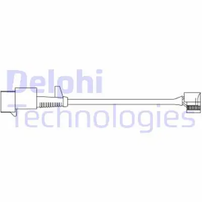 DELPHI LZ0293 Fren Ikaz Kablosu On Daıly 06>14 