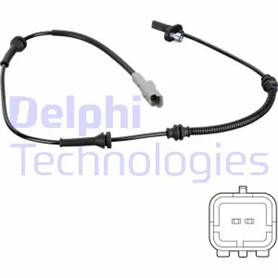 DELPHI SS20780 Abs Sensoru 308 Iı C4 Pıcasso Iı C4 Grand Pıcaasso Iı 13> 