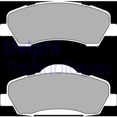 DELPHI LP2485 On Fren Balatası P301 C Elysee Eb2 (1,2vtı 12v) / Ec5 (1,6vtı 16v) P308 Iı 2013> (Mando Tıpı) 