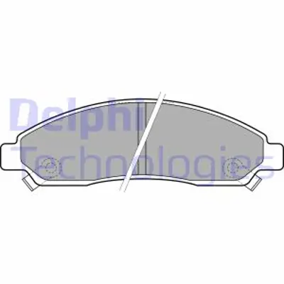 DELPHI LP2037 On Fren Balatası Isuzu Dmax 4x2 4x4 2003-> 