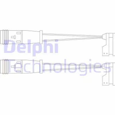 DELPHI LZ0190 Fren Balata Fısı Vıto W639 03> W447 14> Sprınter 08> Crafter 11>16 