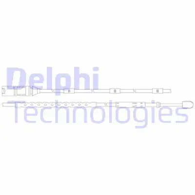 DELPHI LZ0240 Balata Fısı Arka Bmw F20 F23 F22 F87 F30 F80 F33 F83 F32 F82 F36 
