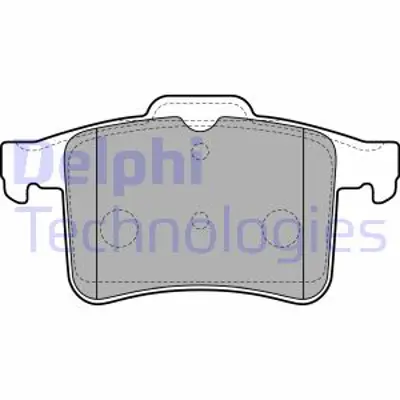 DELPHI LP2179 Fren Balatası Arka Jaguar Xf I (X250) Xfr-S 09>15  Xj (X351) 09> 