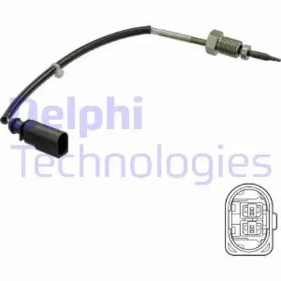 DELPHI TS30251 Egzoz Sıcaklıgı Sensoru Crafter 2,0 11> Amarok 2,0 11> Cnea Csha Cnfa Csna Cslc Cslb Csla 