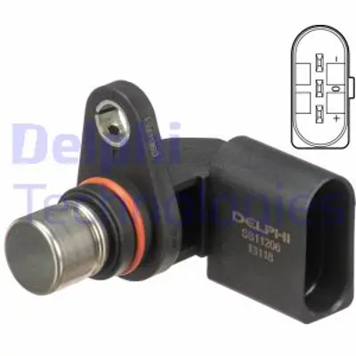 DELPHI SS11206 Eksantrık Mıl Sensoru A3 3,2 V6 Quattro A8 6,0 W12 Quattro 03>10 