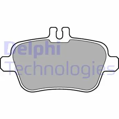 DELPHI LP2289 Fren Balatası Arka X156 13> W176 12>18 W246 11>18 C117 13>19 R172 11> 