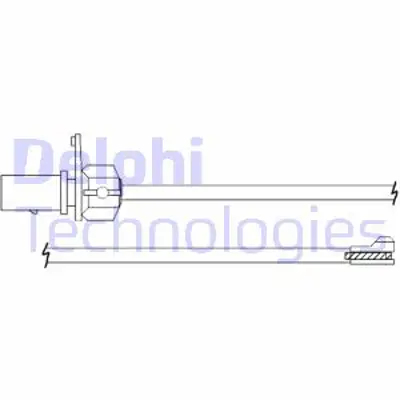 DELPHI LZ0288 Balata Ikaz Kablosu On Audı Q5 12> 