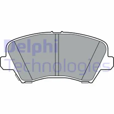 DELPHI LP3361 Fren Balatası On Hyundaı I30 2017-> Kıa Ceed 1,4 2018-> 