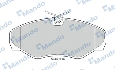 MANDO MBF016020 On Fren Balatası (Tk) Espace Iıı 00 02 1,9 Dtı / 2,0 I ; Espace Iıı 96 00 1,9 Dtı / 2,0 I / 2,2 Dt / 