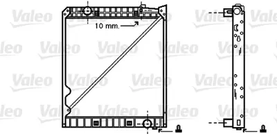 VALEO 733419 Radyator Mercedes Actros Mp2 - Mp3 