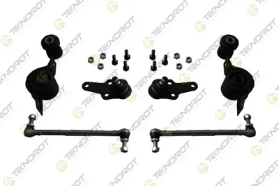 TEKNOROT FO-450 Ön Düzen Seti Sağ Sol Takım Salıncak. Rotbaşı Rot Mili Stabilizer Z Rotu Focus I 98>04 