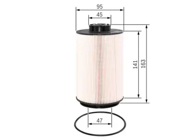 BOSCH F026402070 Yakıt Fıltresı Volvo Fl 280 06> / Renault Mıdlum 220 06> / Otokar Doruk 07> Kent 09> 