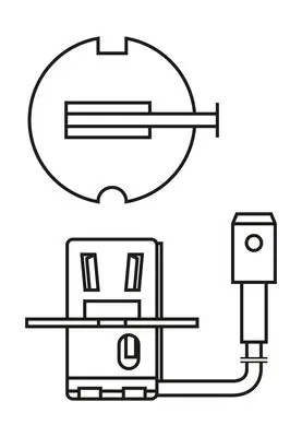 BOSCH 1987302861 Ampul H3  24v 70w  Standart  Pk22s 