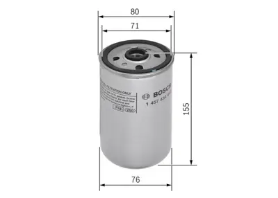 BOSCH 1457434447 Yakıt Filitresi Man F90 19.422 D2866 90>96 F2000 19.423 D2866 94> 19.463 D2876 94> 19.464 D2876 98> 1 