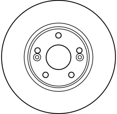 TRW DF4179 On Fren Aynası (Dıskı) Laguna Iı 1,6 / 1,8 / 1,9 / 2,0 (5 Bıjon) 