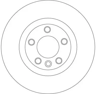TRW DF4360 Fren Dıskı Arka Bmw E60  
