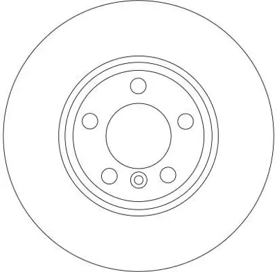 TRW DF4361 Fren Dıskı On Bmw E60 E61 E63 E64 
