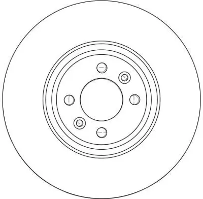 TRW DF4371 On Fren Aynası (Dıskı) Scenıc Iı 1,5dcı / 1,9dcı / 2,0 (4 Bıjon) 